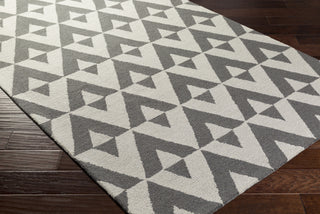 Artistic Weavers Impression Andie Charcoal/Light Gray Area Rug Corner Shot