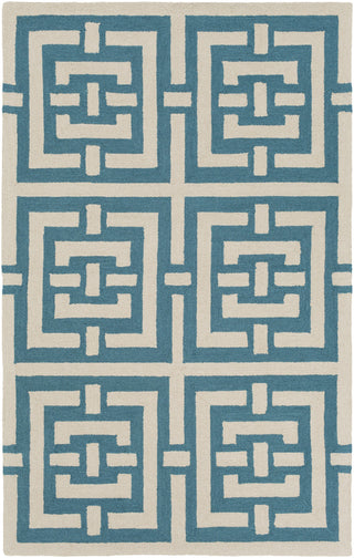 Artistic Weavers Impression Libby Teal/Ivory Area Rug main image