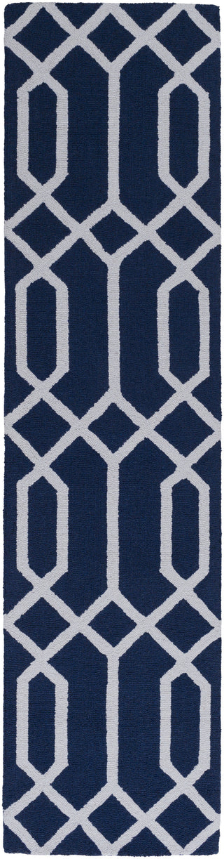 Artistic Weavers Impression Ashley Navy Blue/Ivory Area Rug Runner