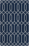 Artistic Weavers Impression Ashley Navy Blue/Ivory Area Rug main image
