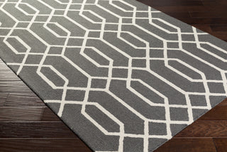 Artistic Weavers Impression Ashley Charcoal/Ivory Area Rug Corner Shot