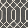 Artistic Weavers Impression Ashley Charcoal/Ivory Area Rug Swatch