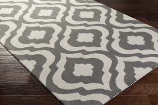 Artistic Weavers Impression Whitney Charcoal/Light Gray Area Rug Corner Shot