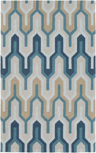 Artistic Weavers Impression Sarah Teal/Turquoise Area Rug main image