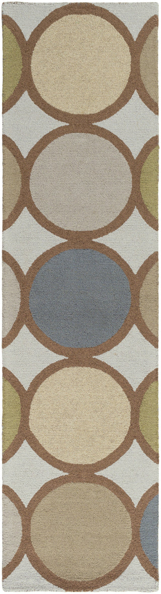 Artistic Weavers Impression Laura Sage Green/Denim Blue Area Rug Runner