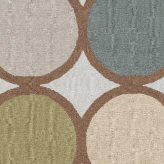 Artistic Weavers Impression Laura Sage Green/Denim Blue Area Rug Swatch