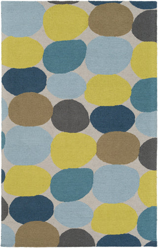 Artistic Weavers Impression Allie Teal/Turquoise Area Rug main image