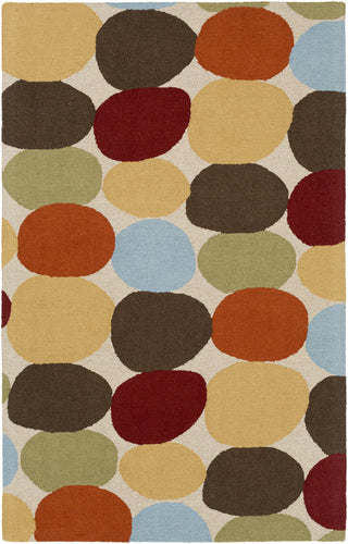 Artistic Weavers Impression Allie Burgundy/Chocolate Brown Area Rug main image