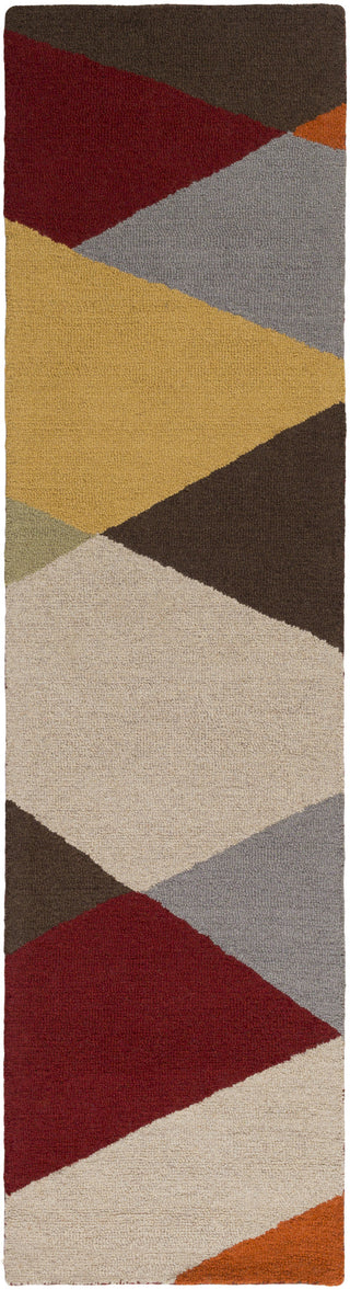 Artistic Weavers Impression Leah Burgundy/Chocolate Brown Area Rug Runner