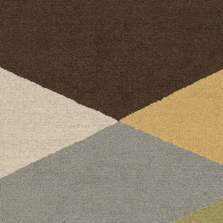 Artistic Weavers Impression Leah Burgundy/Chocolate Brown Area Rug Swatch