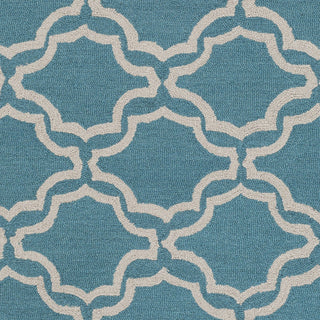 Artistic Weavers Impression Miranda Turquoise/Beige Area Rug Swatch