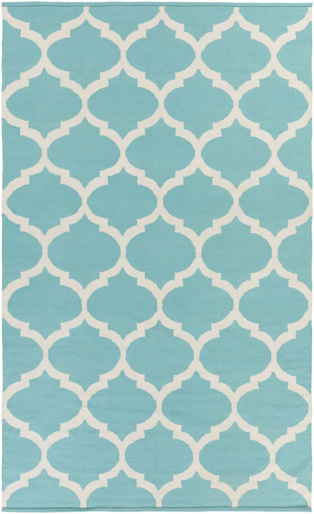 Artistic Weavers Vogue Everly Aqua/Ivory Area Rug main image