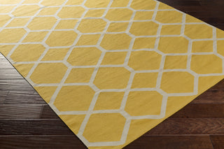 Artistic Weavers Vogue Elizabeth Sunflower/Ivory Area Rug Corner Shot