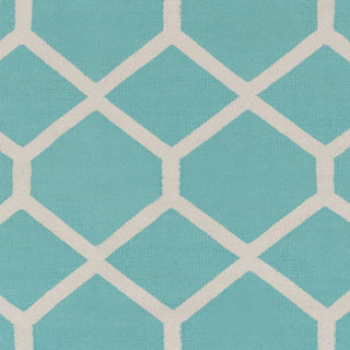 Artistic Weavers Vogue Elizabeth Aqua/Ivory Area Rug Swatch