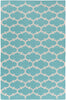 Artistic Weavers Vogue Lola Aqua/Beige Area Rug main image
