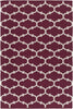 Artistic Weavers Vogue Lola Plum/Ivory Area Rug main image