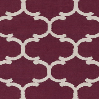 Artistic Weavers Vogue Lola Plum/Ivory Area Rug Swatch