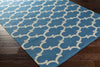 Artistic Weavers Vogue Lola Royal Blue/Ivory Area Rug Corner Shot