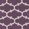 Artistic Weavers Vogue Lola Violet/Ivory Area Rug Swatch
