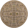 Artistic Weavers Middleton Mallie Taupe/Olive Green Area Rug Round