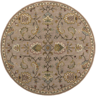 Artistic Weavers Middleton Mallie Taupe/Olive Green Area Rug Round