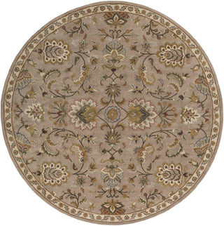 Artistic Weavers Middleton Mallie Taupe/Olive Green Area Rug Round