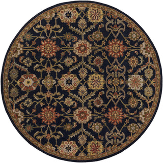 Artistic Weavers Middleton Jenna Terra Cotta/Olive Green Area Rug Round