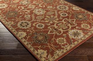 Artistic Weavers Middleton Jenna Rust/Beige Area Rug Corner Shot