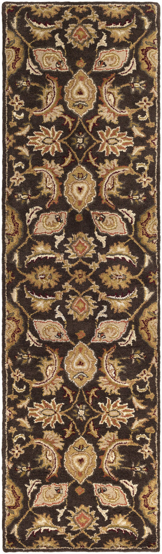 Artistic Weavers Middleton Amelia Chocolate Brown/Gold Area Rug Runner