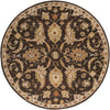 Artistic Weavers Middleton Amelia Chocolate Brown/Gold Area Rug Round