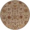 Artistic Weavers Middleton Allison Taupe/Burgundy Area Rug Round