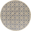 Artistic Weavers Transit Madison Light Gray/Beige Area Rug Round