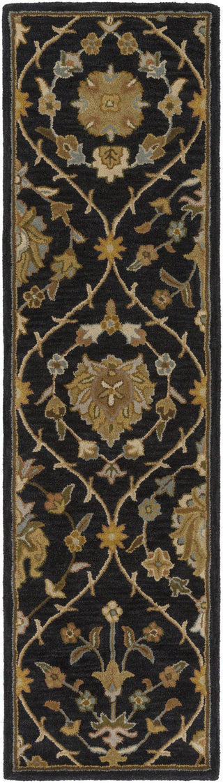 Artistic Weavers Middleton Alexandra Onyx Black/Gold Area Rug Runner