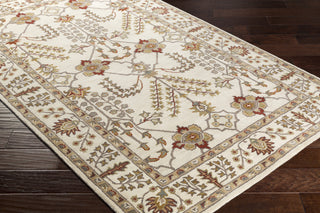 Artistic Weavers Middleton Kelly Ivory/Burgundy Area Rug Corner Shot