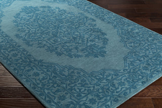 Artistic Weavers Middleton Cameron Teal Area Rug Corner Shot