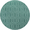 Artistic Weavers Metro Scout Teal Area Rug Round