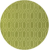 Artistic Weavers Metro Scout Lime Green Area Rug Round