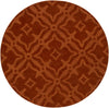 Artistic Weavers Metro Ramona Rust Area Rug Round