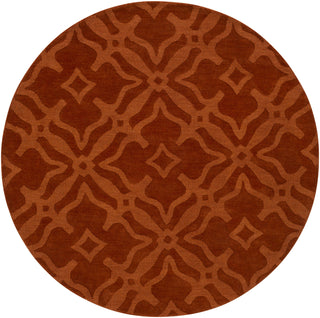 Artistic Weavers Metro Ramona Rust Area Rug Round