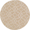 Artistic Weavers Metro Kristen Beige Area Rug Round