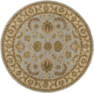 Artistic Weavers Middleton Virginia Light Blue/Tan Area Rug Round