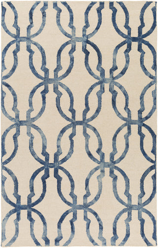 Artistic Weavers Organic Julia Navy Blue/Ivory Area Rug main image