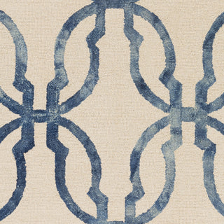 Artistic Weavers Organic Julia Navy Blue/Ivory Area Rug Swatch