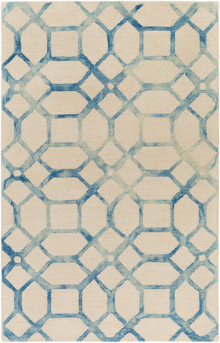 Artistic Weavers Organic Brittany Turquoise/Ivory Area Rug main image