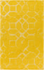 Artistic Weavers Organic Brittany Bright Yellow/Light Yellow Area Rug main image