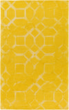 Artistic Weavers Organic Brittany Bright Yellow/Light Yellow Area Rug main image