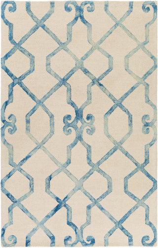 Artistic Weavers Organic Amanda Turquoise/Ivory Area Rug main image