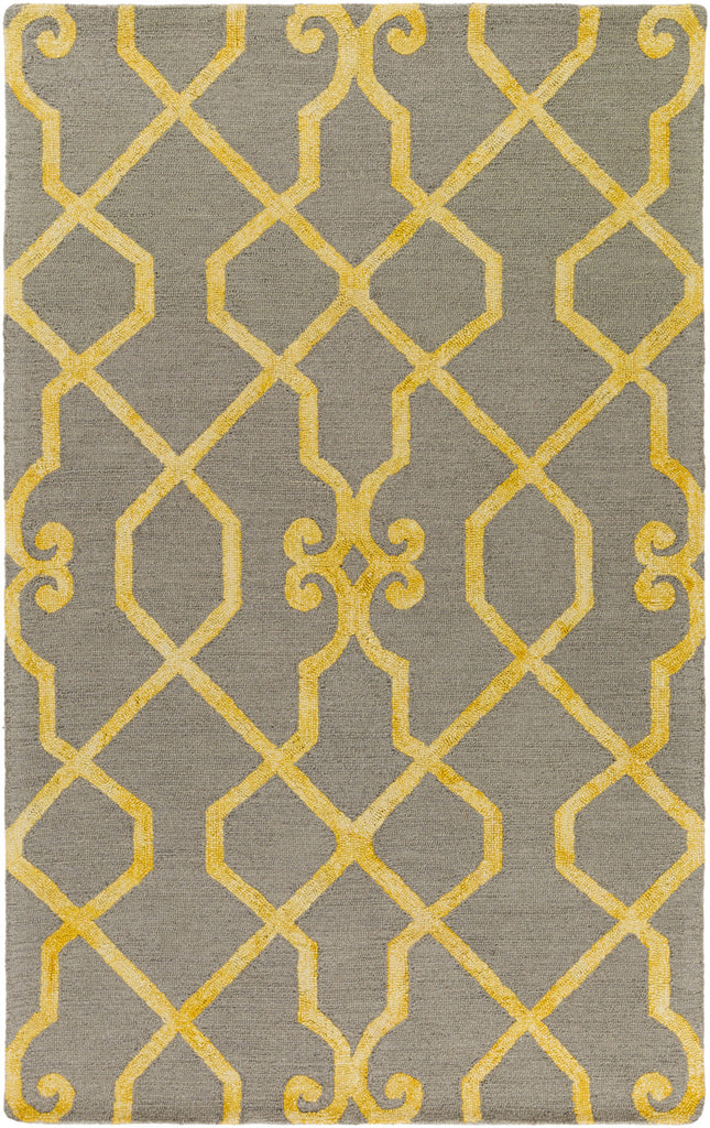 Artistic Weavers Organic Amanda Bright Yellow/Gray Area Rug main image