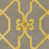 Artistic Weavers Organic Amanda Bright Yellow/Gray Area Rug Swatch