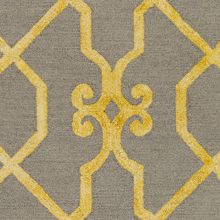 Artistic Weavers Organic Amanda Bright Yellow/Gray Area Rug Swatch